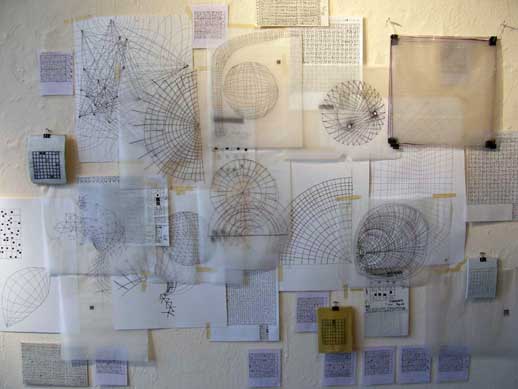 research drawing installation