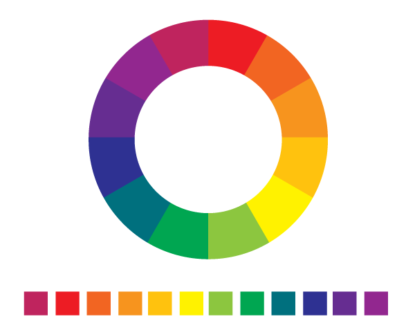 color wheel exercise